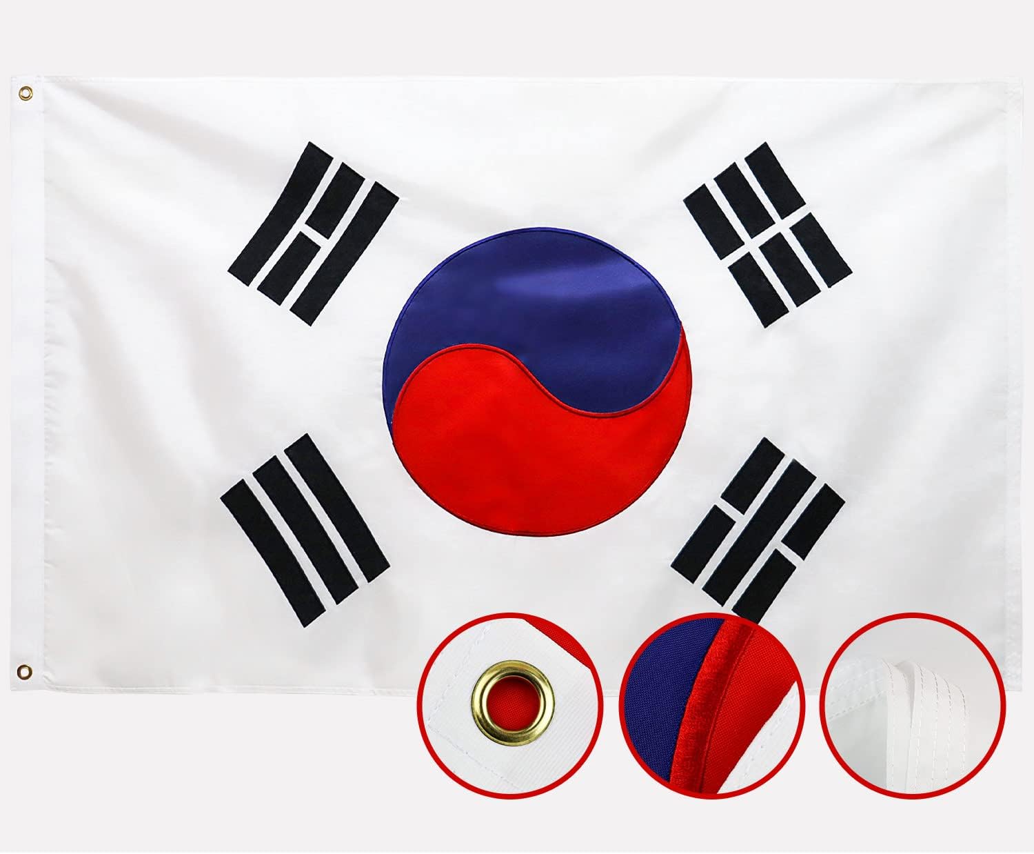 沽源韩国国旗 3x5ft